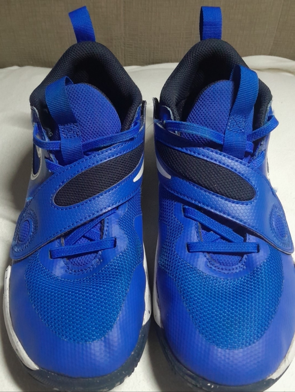 Nike Kids Royal Blue Hook-and-Loop Sneakers